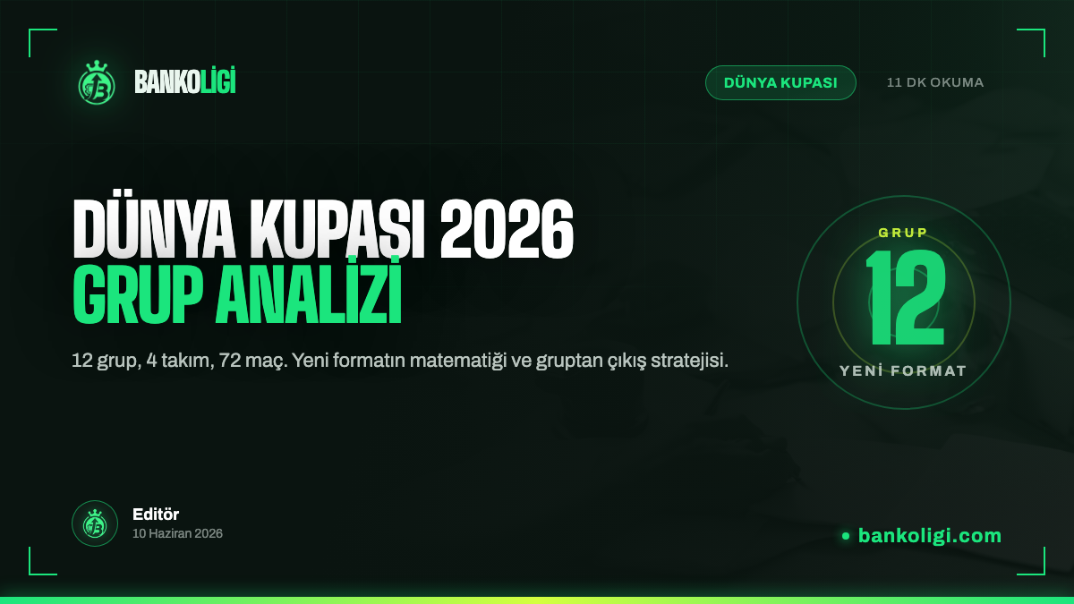 Dünya Kupası 2026: 48 Takım, 12 Grup Tam Analiz Rehberi