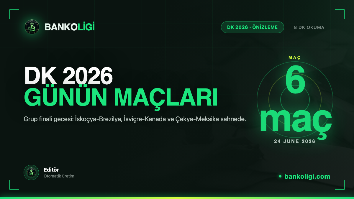 Dünya Kupası 2026: 24 Haziran Grup Finalleri Önizlemesi